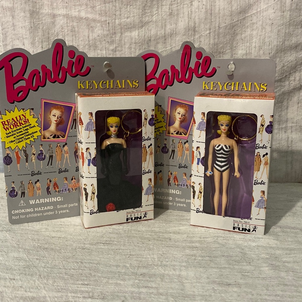 Vintage Barbie keychains